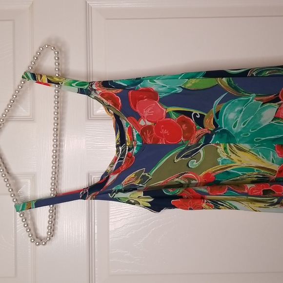 Ivy Street Multicolored Sleeveless Spaghetti Strap Jumpsuit - Picture 5 of 16